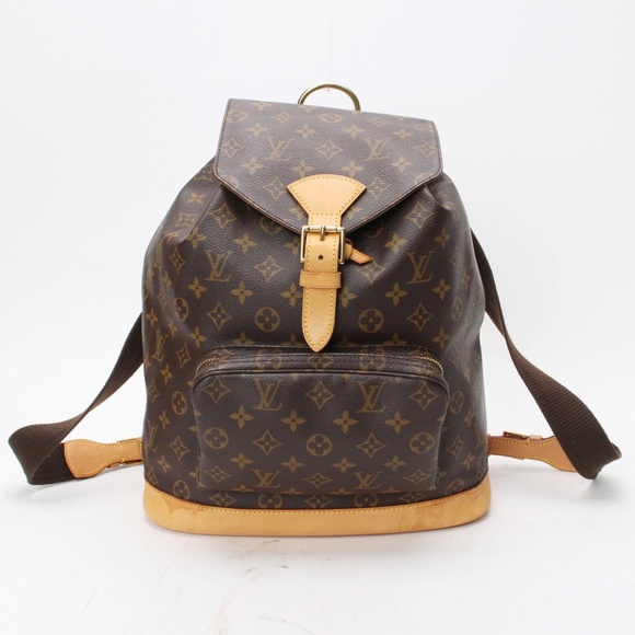 Louis Vuitton Handbags - 100% Auth Louis Vuitton Montsouris GM Backpack